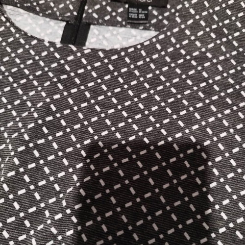 Esmara black and white office dress new, size XS