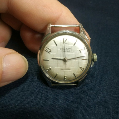 Poljot 17 Jewels Antishock men's manual wristwatch used