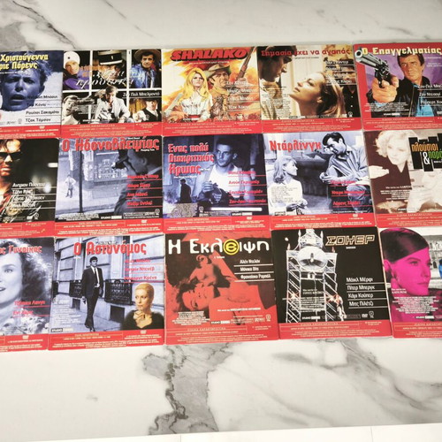 Collection of 123 DVDs like new, pack with movies and documentaries