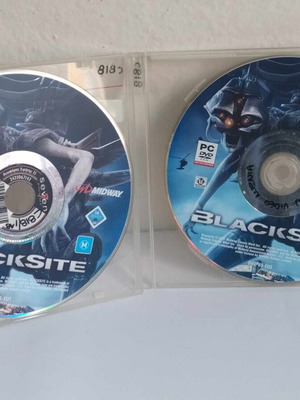 Blacksite PC game μεταχειρισμένο, 2 DVD σε πολύ καλή κατάσταση