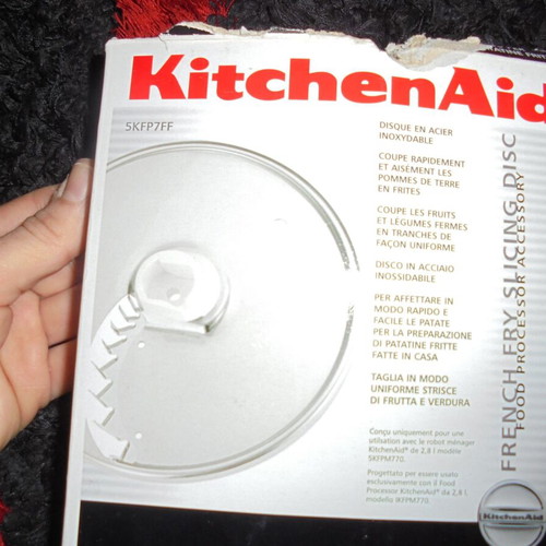 KitchenAid 5KFP7FF potato slicing disc new for model 5KFPM770