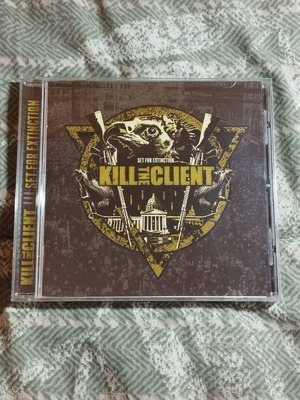Kill the Client Set for Extinction CD used, grindcore 2010