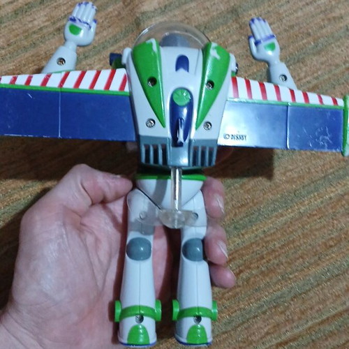 Captain Buzz Lightyear figure used