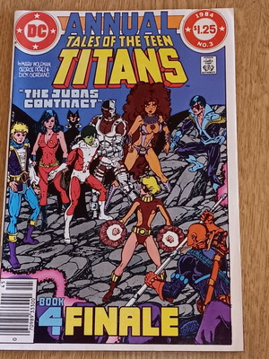 New Teen Titans Annual #3 comic like new, DC Comics