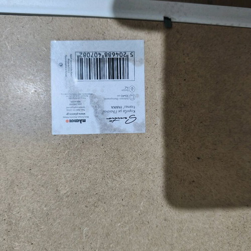 Frames set of 4 with posters and glass, wooden pink frame like new