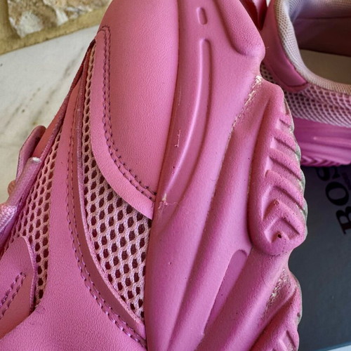 Renato Garini sneakers used, pastel pink, size 40