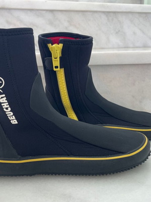 Beuchat Sirocco Elite 5mm diving boots, size L EU 42–43