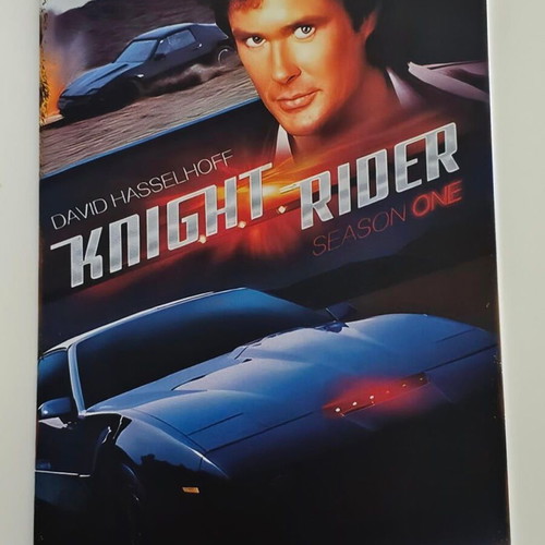 Metal sign Knight Rider David Hasselhoff KITT like new