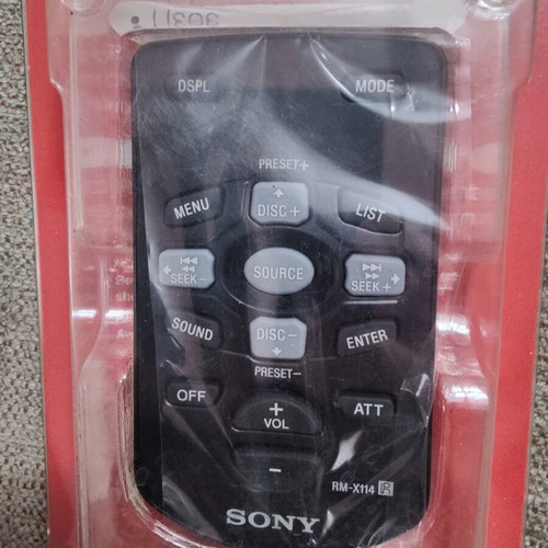 Sony RM-X114 remote control new for car
