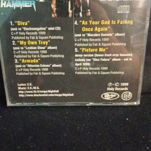 Nightfall Anthems of the Night CD used, metal