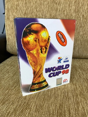 Road to World Cup 98 CD ROM used, full box collectible