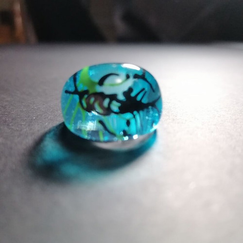 Ring size 53.5 like new, multicolored
