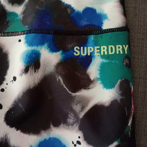Superdry women's leggings like new, multicolor, size M