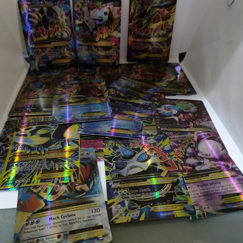 Pokemon Mega Evolution EX Holographic Foil Card Set, 60 pcs