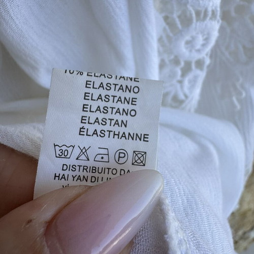 Pin Up White Plus Size Blouse like new, boho romantic with lace