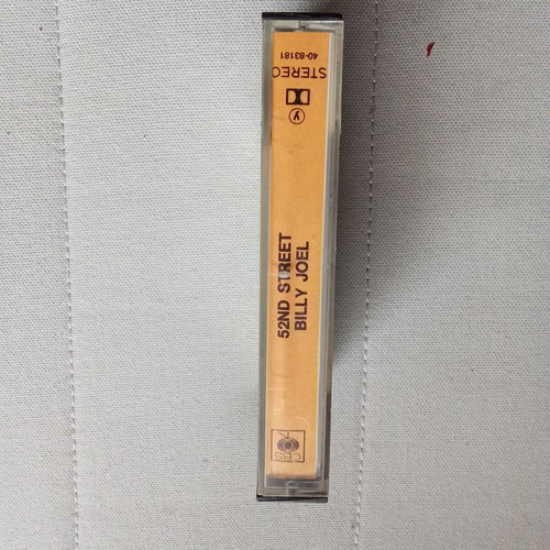 Billy Joel 52nd Street audio tape used, 1980s