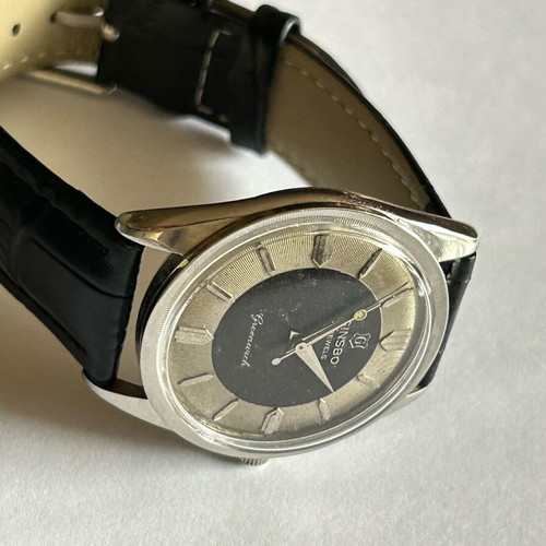 Ginsbo Greenwich wristwatch used, vintage, mechanical