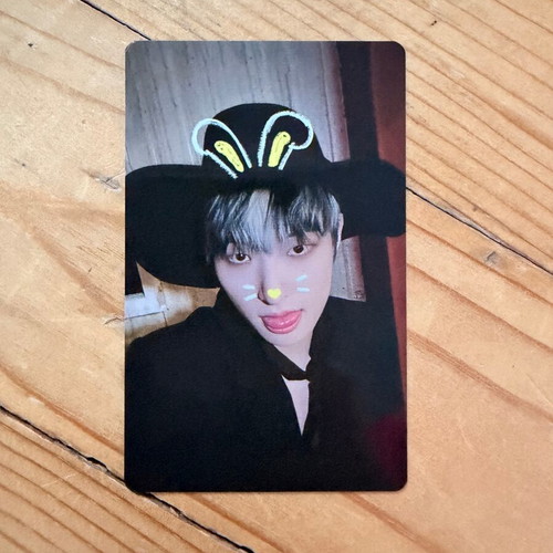 Ateez Mingi The World EP Fin Japan fan club Kpop photo card