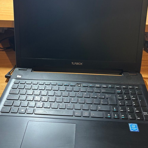Turbox laptop 15 inches used with Windows 10 and 128GB SSD