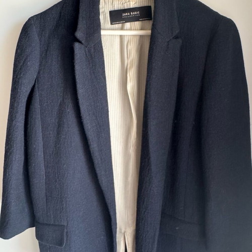 Zara oversized blazer size M like new, blue