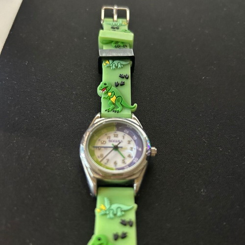 TIKKERS Adventure Collection kid's watch used with green dinosaur