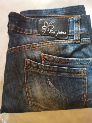 Sei Jeans dark blue denim pants size S like new