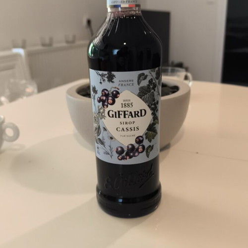 Giffard Sirop Cassis 1L new, sealed