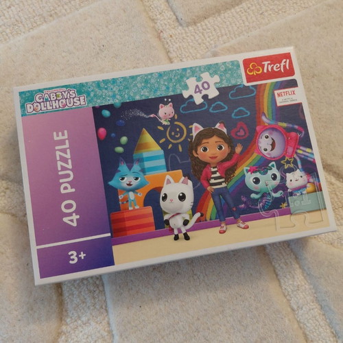 Puzzle Gabby's Dollhouse 3+ like new