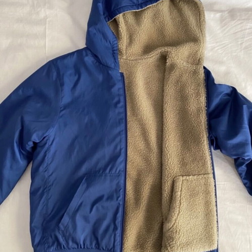 Nike kids double face jacket size medium like new