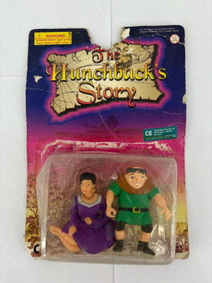 The Hunchback’s Story figure set used, plastic figures
