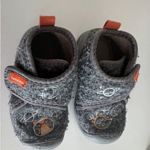 Biomecanics kids slippers like new, size 21, gray with orange details