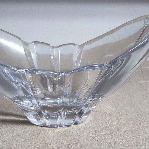 Orrefors Armadillo crystal bowl large size new