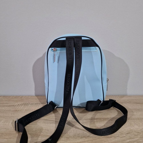 Lacoste backpack as new, light blue and turquoise