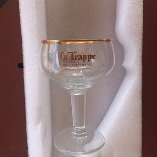 La Trappe beer glasses 250ml new, set of six
