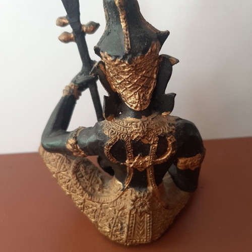 Traditional stone decorative statue from Thailand, like new
