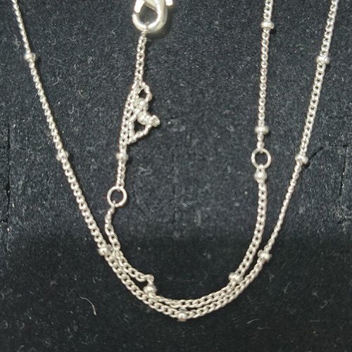 Pandora silver chain like new, adjustable 50cm