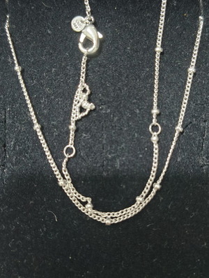 Pandora silver chain like new, adjustable 50cm