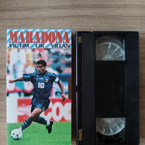Diego Maradona Victim or Villain VHS tape, National Team documentary