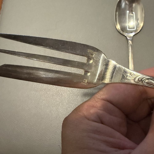 Christofle Silver-Plated Cutlery Set like new, 62 pieces
