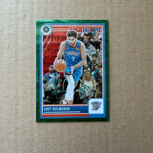 Panini Hoops Premium Chet Holmgren Jersey Number OKC like new