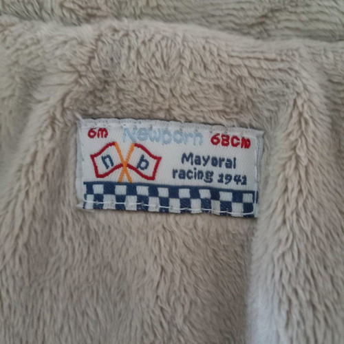 Mayoral baby snowsuit new for 6 months old