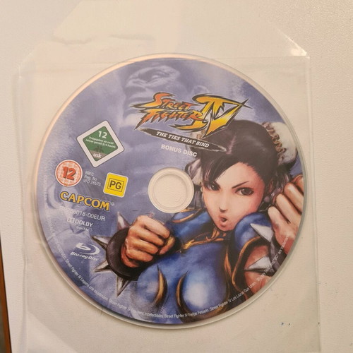 Street Fighter IV "The Ties That Bind" Movie like new