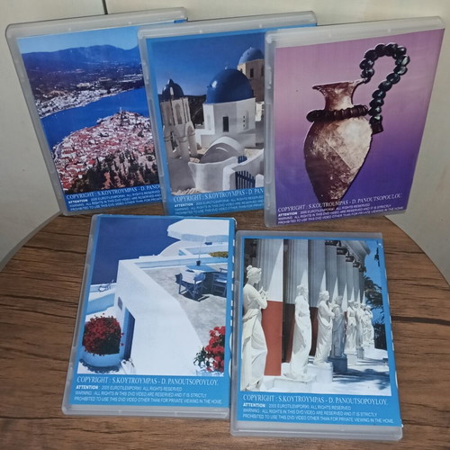 Historical Documentary of Greece DVD set of 10, dubbed