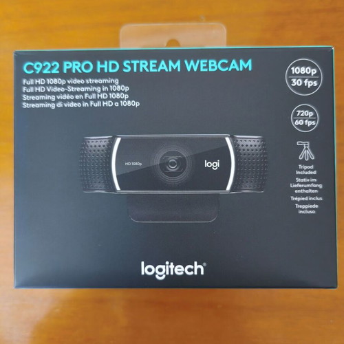 Logitech C922 Pro HD Stream webcam like new