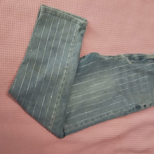 Jeans impressive light color size M high waist like new