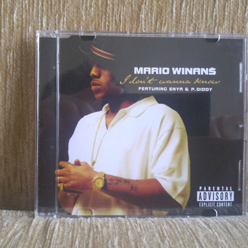 Mario Winans I Don't Wanna Know CD single featuring Enya & P. Diddy
