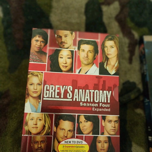 Grey's Anatomy Season 4 and North and South DVD like new with subtitles