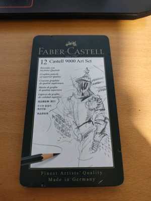 Faber Castell 12 Castell 9000 Art Set unused from gift
