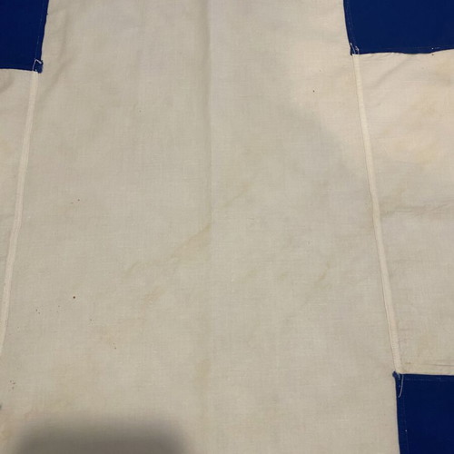 Greek Army Flag used, 1m x 1.25m