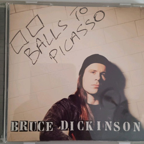 Bruce Dickinson Balls to Picasso CD used, metal